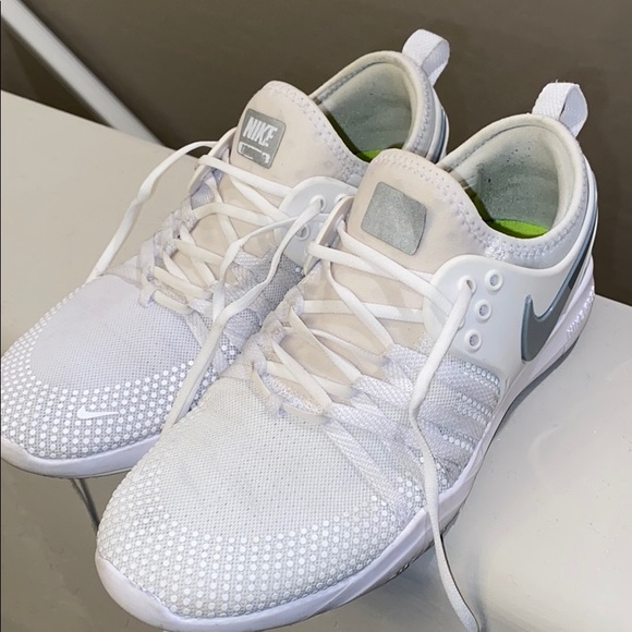 Nike Shoes - White Nike frees size 6.5